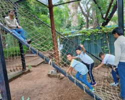 Std II Field Trip 2023-24 to Bhavan's Nature and Adventure Centre